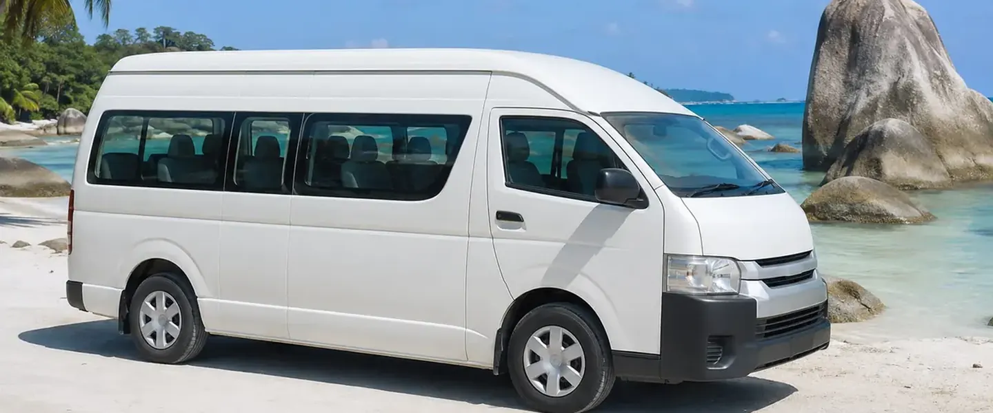Rental Hiace Belitung - Toyota Hiace Betuah Rent Car untuk rombongan